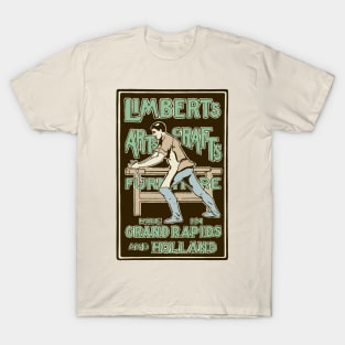 Grand Rapids Michigan Limbert Arts & Crafts Furniture T-Shirt